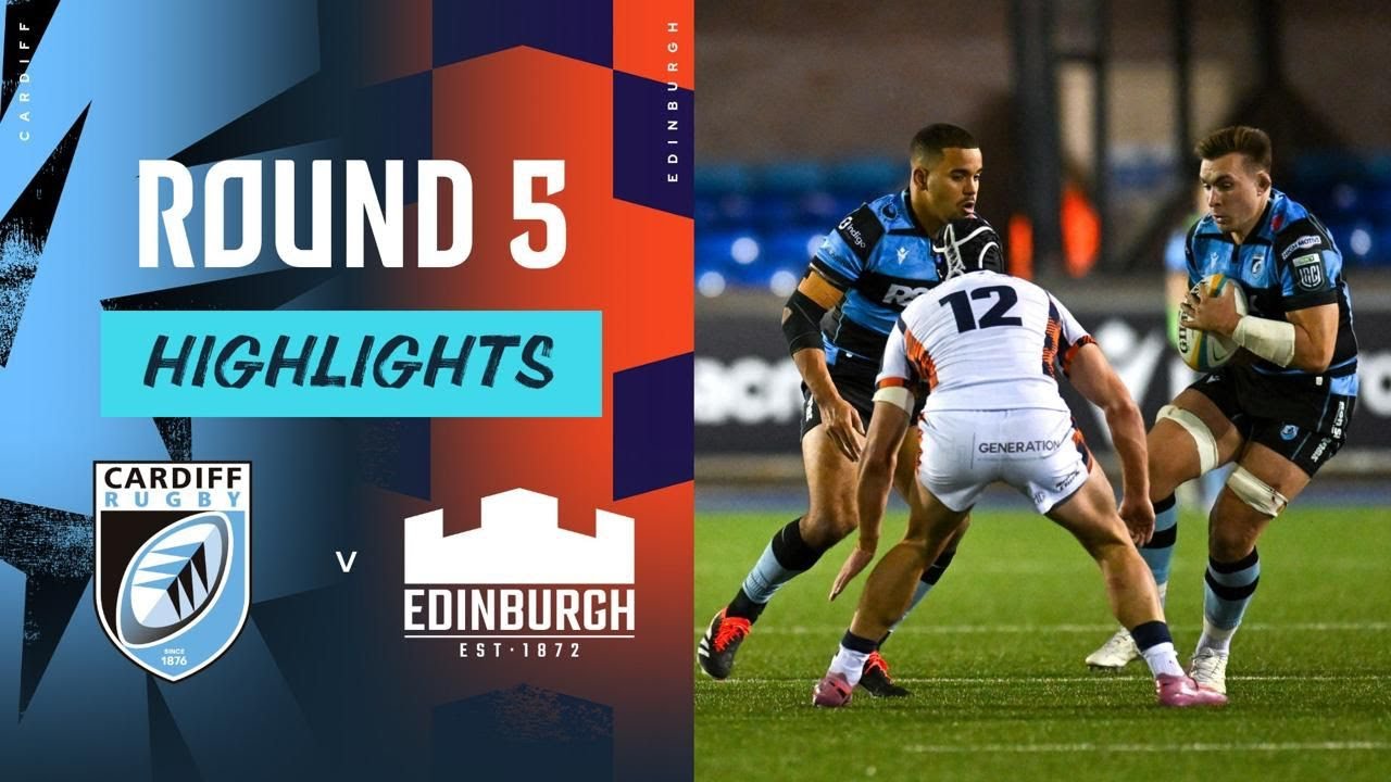 Cardiff v Edinburgh | Highlights | Round 5 | 2025