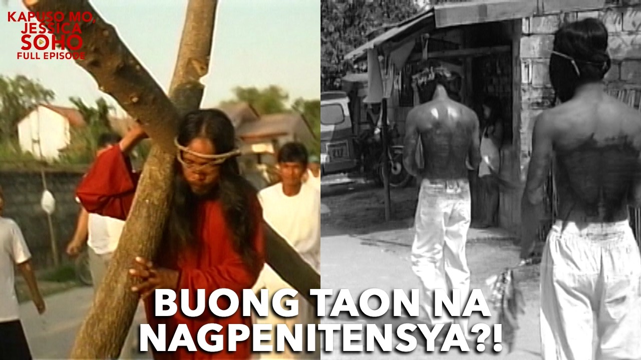 BUONG TAON NA NAGPENITENSYA?! | Kapuso Mo, Jessica Soho