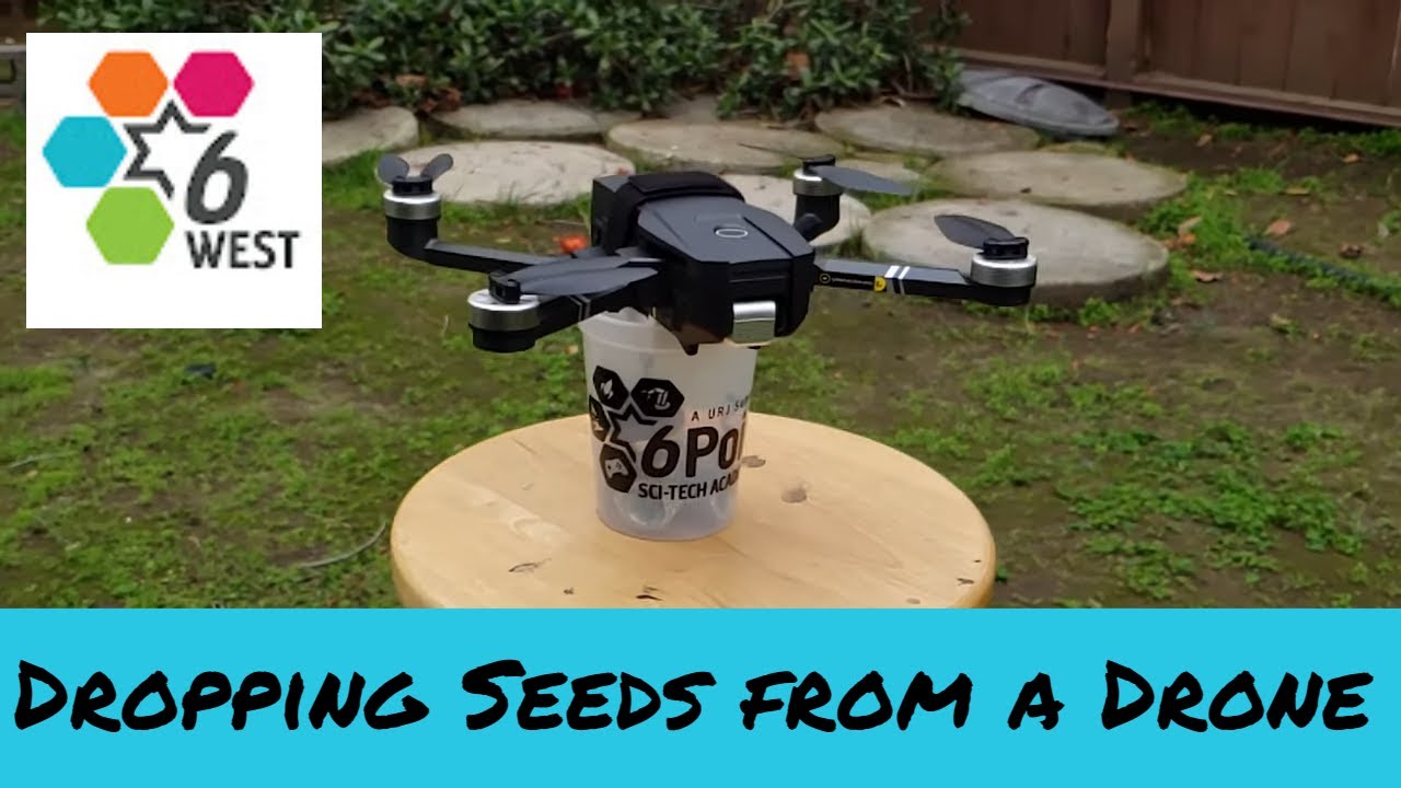 Dropping Seed Balls from a drone for Tu BiShvat