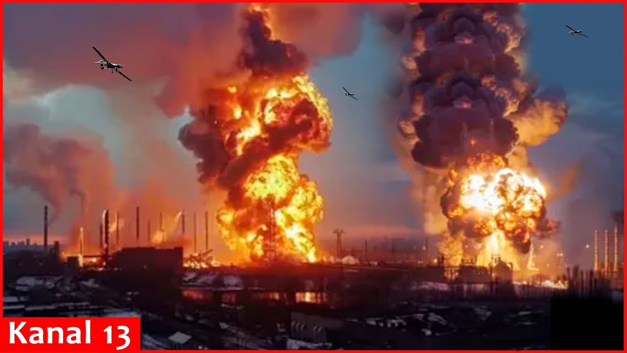 Ukraine&rsquo;s 1,400km drone strike on Russia&rsquo;s Ufa oil refinery proves no target is safe west of Urals
