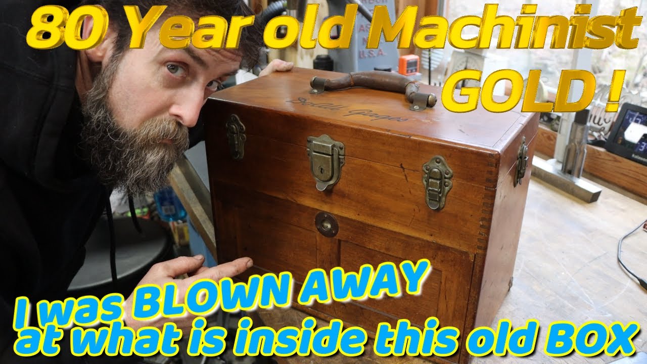 What's INSIDE This 80 Year Old Box is Amazing . The tools that built today.