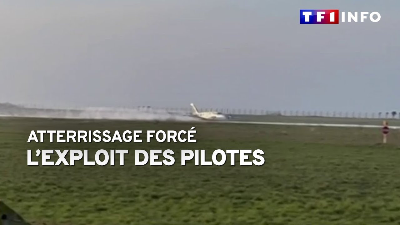 Atterrissage forcé : l'exploit des pilotes