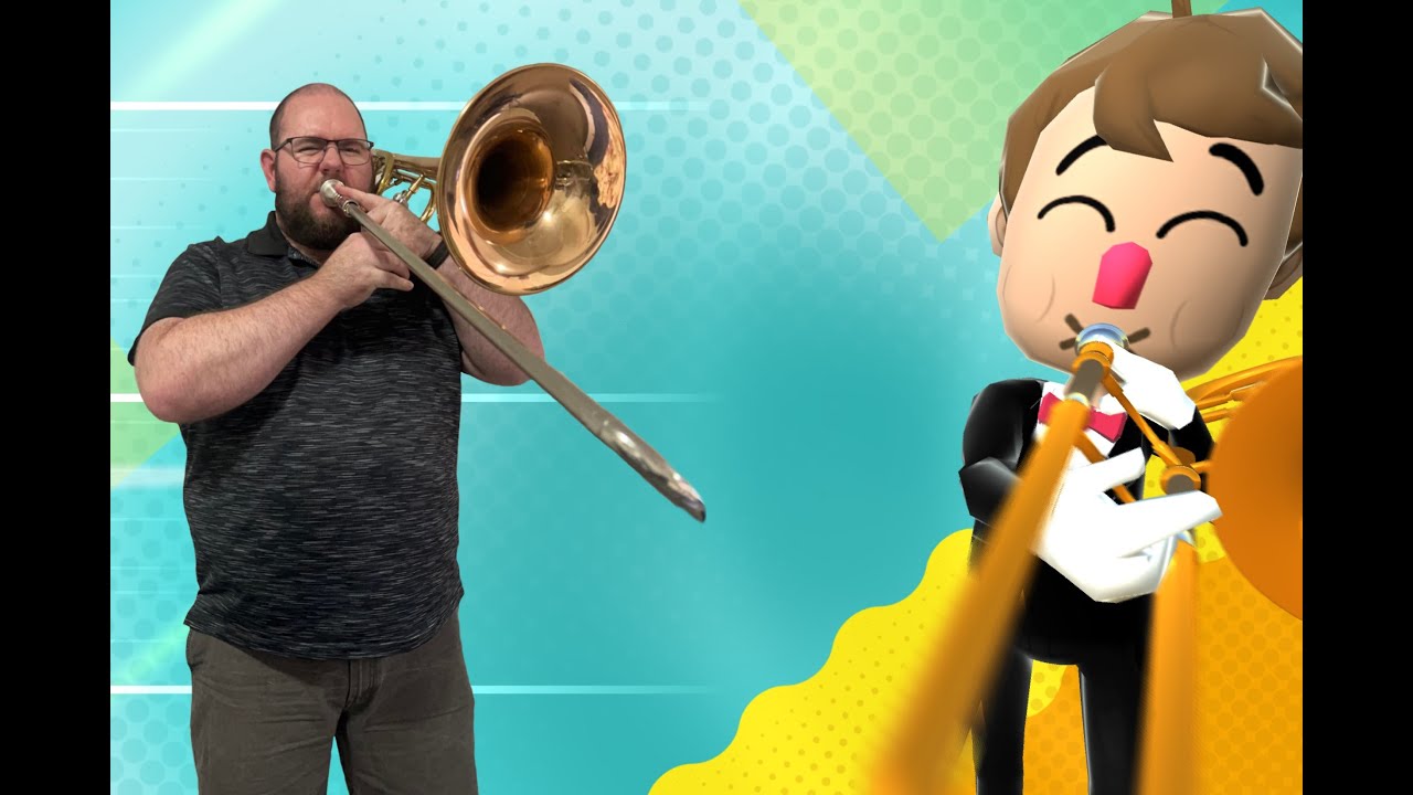 Trombonist Plays Trombone Champ for the First Time!