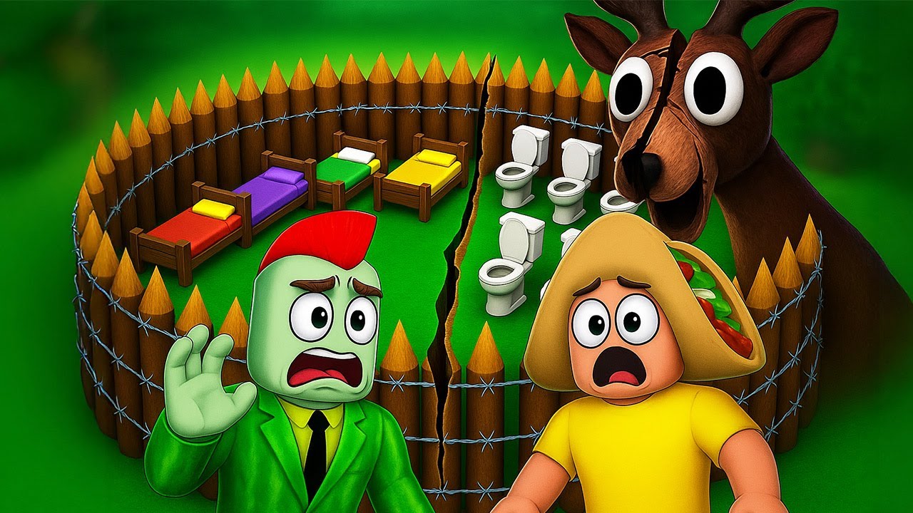 Job Vs Bob Basis Bouwen In 99 Nachten In Het Bos... In Roblox!