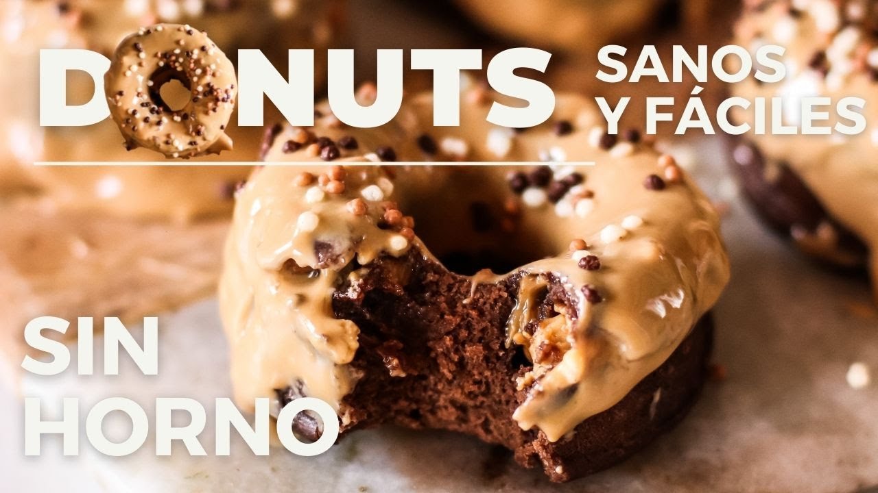 DONUTS SALUDABLES EN 10 MINUTOS | Todos mis trucos! | Delicious Martha