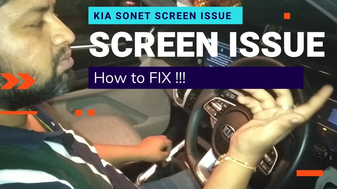 kia sonet stereo not working | sonet stereo no power | kia sonet stereo problem