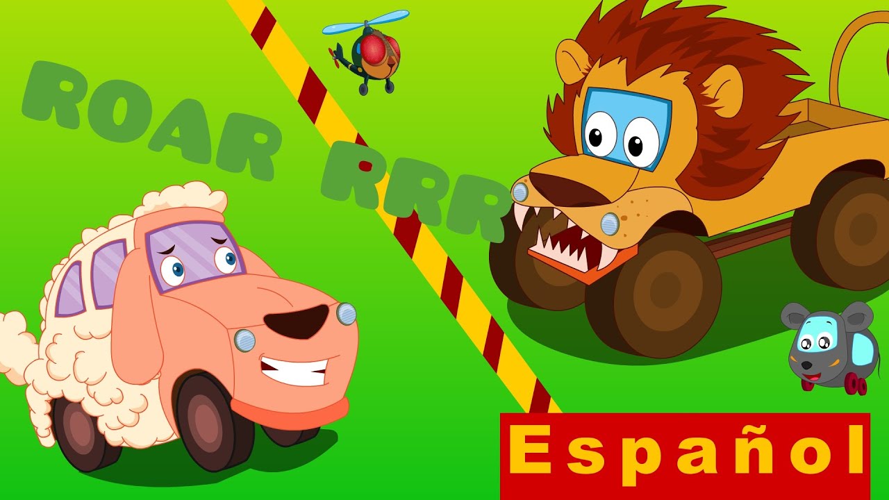Animales Sonido canci&oacute;n | Rima coches | Canciones para los ni&ntilde;os