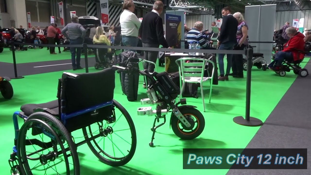 WALKS WITH KAREN: MOTABILITY THE BIG EVENT, BIRMINGHAM NEC 17/05/2024, ON A PRIDE REVO 2.0 SCOOTER.