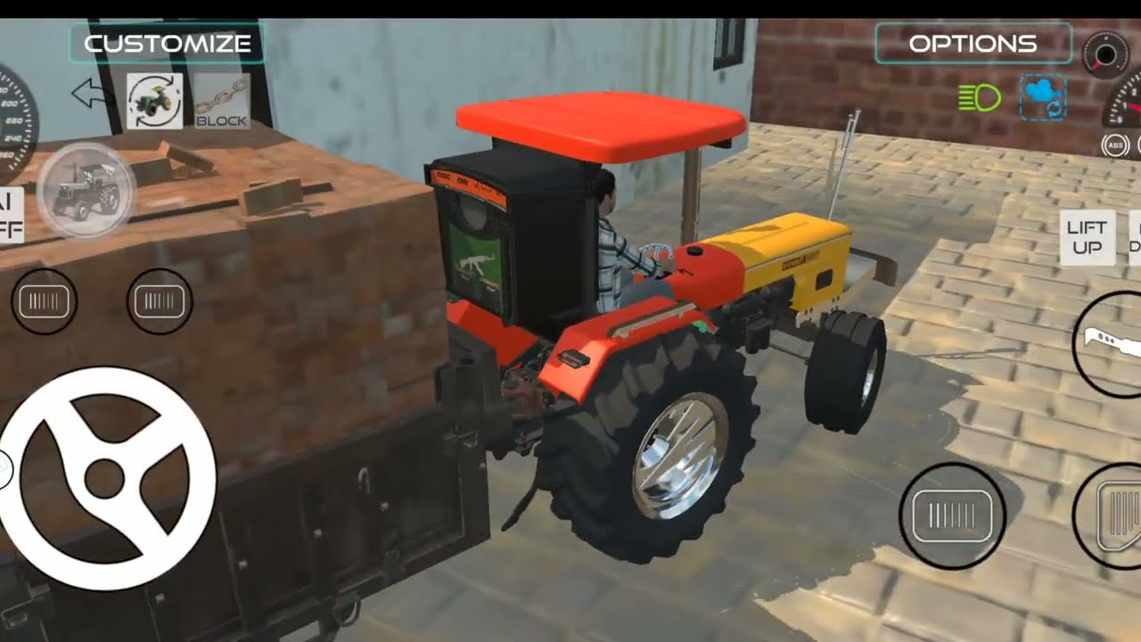 #Indianvehiclessimulator3Dgame​  #Gameplay​ #tractortrolley​ #tractorgame #farmingsimulator 