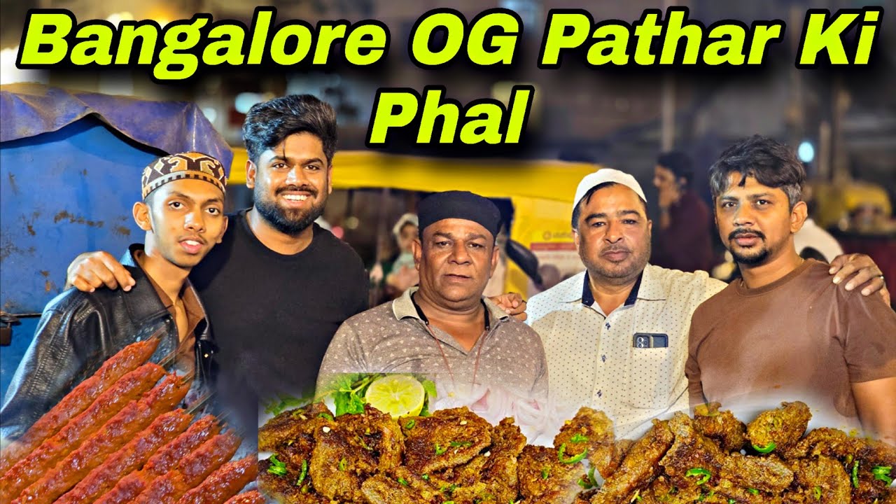 Bangalore Original Pathar Ki Phal Since 2011 | Nizam Bhaiya MM Road Frazer Town | Arman Shaik Vlogs