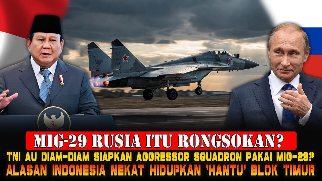 Boros Anggaran? Ternyata Ini Alasan Indonesia Beli MiG-29 Rusia Meski Sudah Ada Rafale!