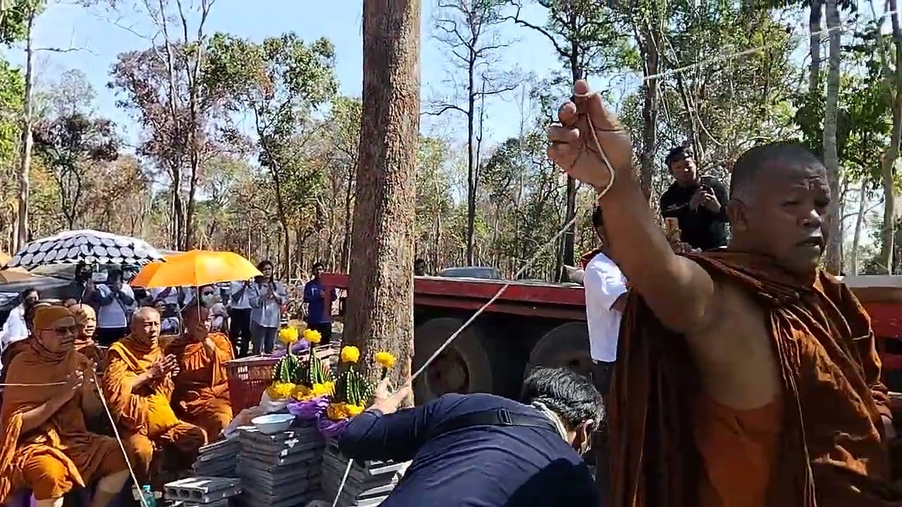 พิธีประดิษฐานพระพุทธเมตตาปางสะดุ้งมาร  เพื่อเป็นที่ยึดเหนี่ยวจิตใจทหารหน้าแนวช่องเสม็ด