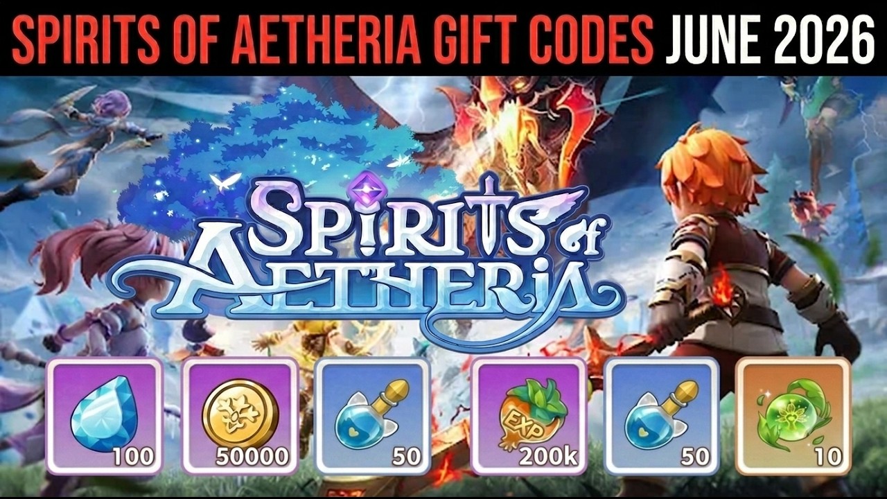 Spirits of Aetheria | All 3 Gift Codes (June 2026) & How to Redeem