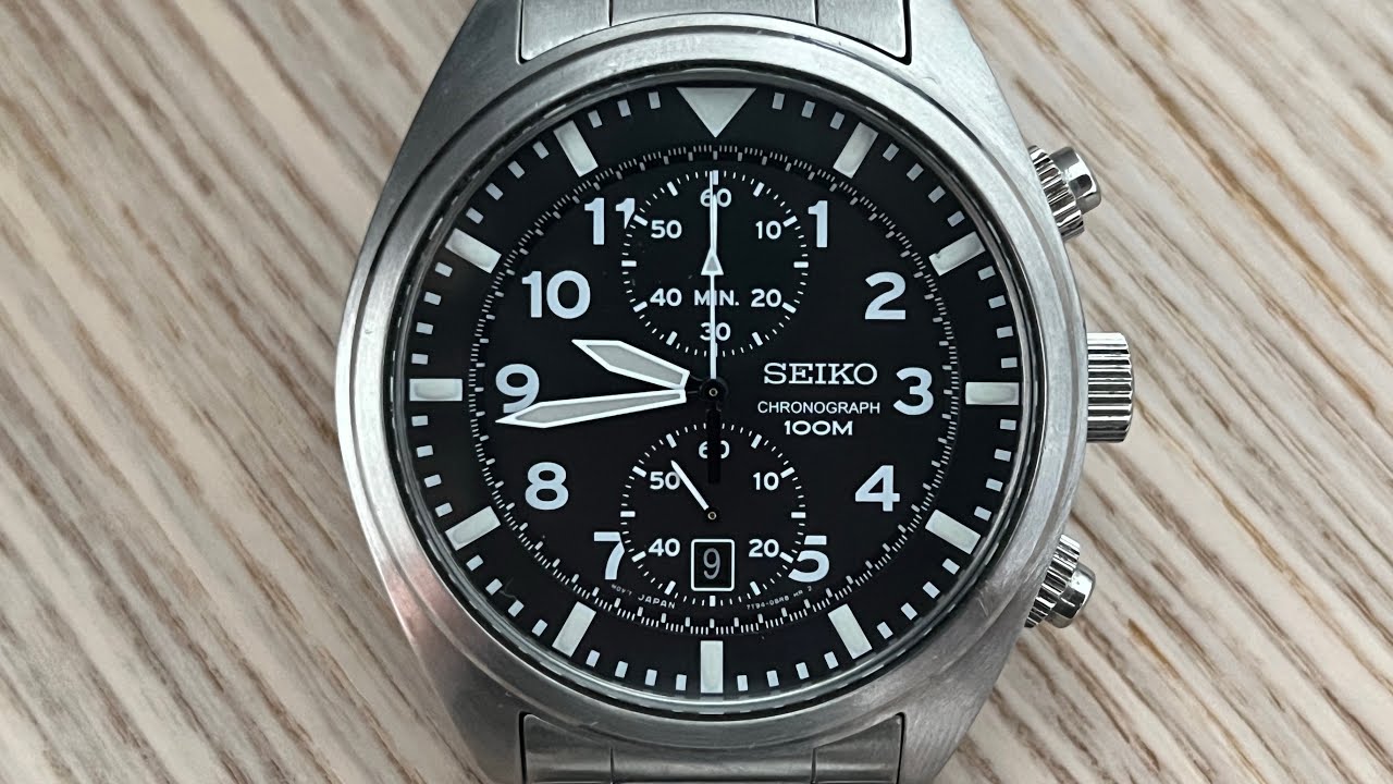 How to Reset Chronograph on Seiko Watch | Chronograph Repair | Seiko Watch Setting