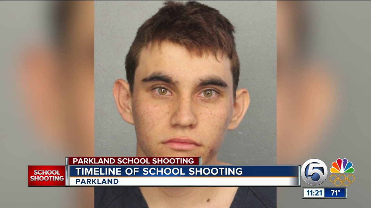 Timeline of Parkland school  shooting