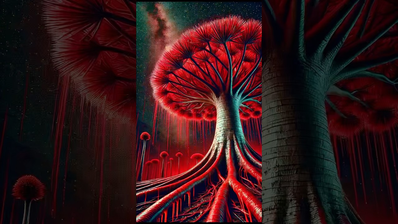 Mysterious Bleeding Tree 😨🩸