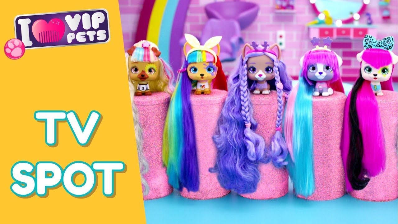 VIP PETS 🌈 COIFFURES STYL&Eacute;ES, &Agrave; TOI D&rsquo;OSER! 🎀💇🏼 12 &agrave; COLLECTIONNER 💕 TV SPOT
