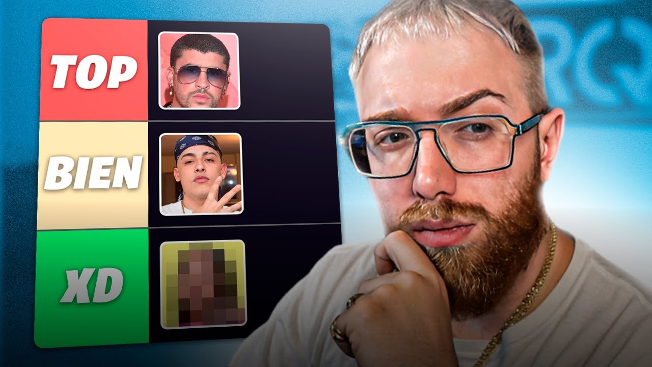 ¡CALIFICANDO CANCIONES EN 2024! | TIER LIST ESPECIAL MÚSICA