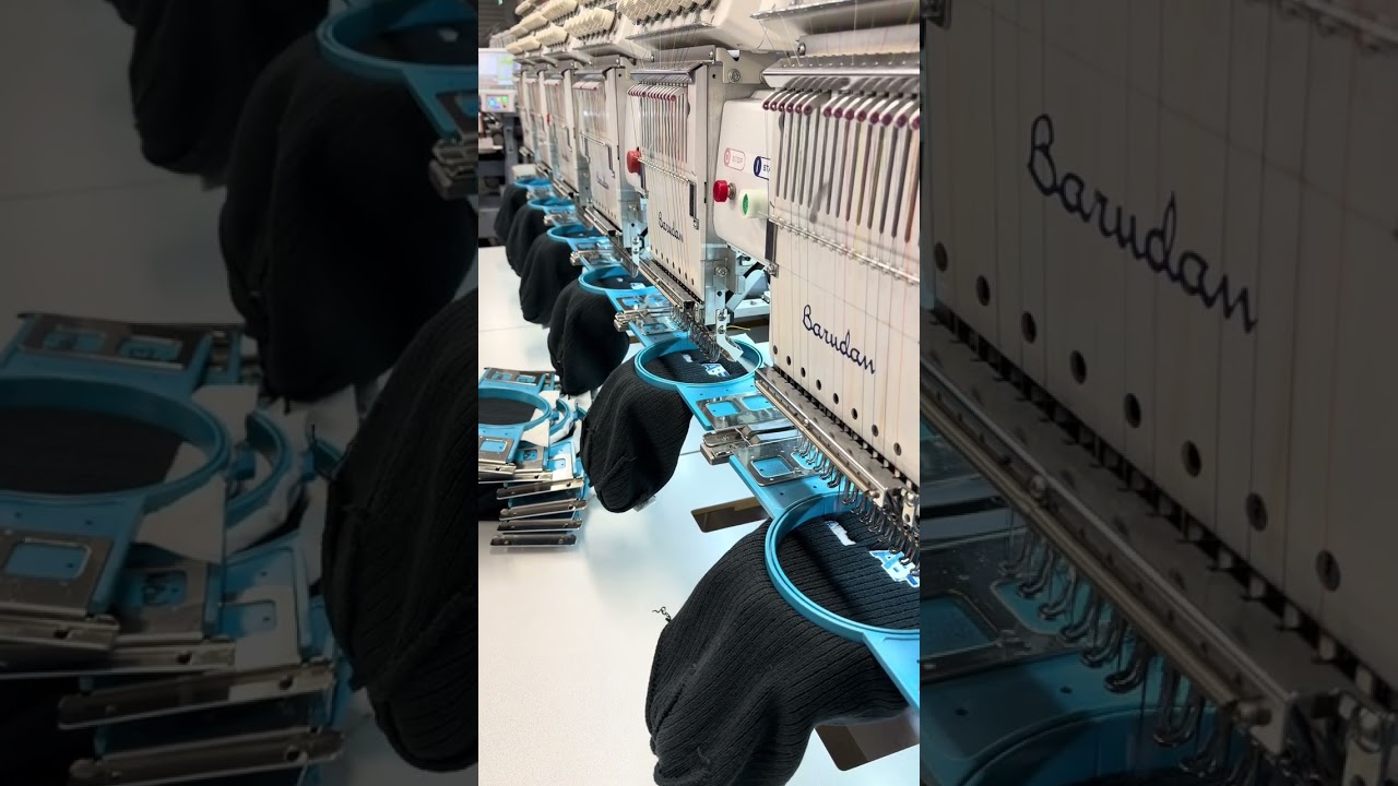 When your logo is worn every day, precision matters. 🧵 #BrandedWorkwear  #EliteEmbroidery