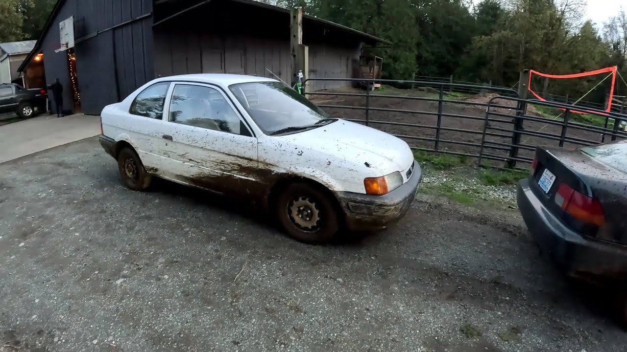Treating a Toyota Tercel Like a Side-by-Side (It Breaks)