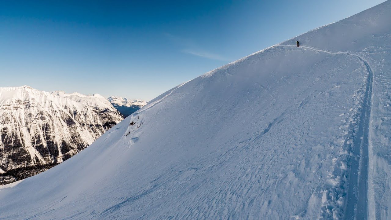 A Ski Tour up Mount Field in Yoho National Park
