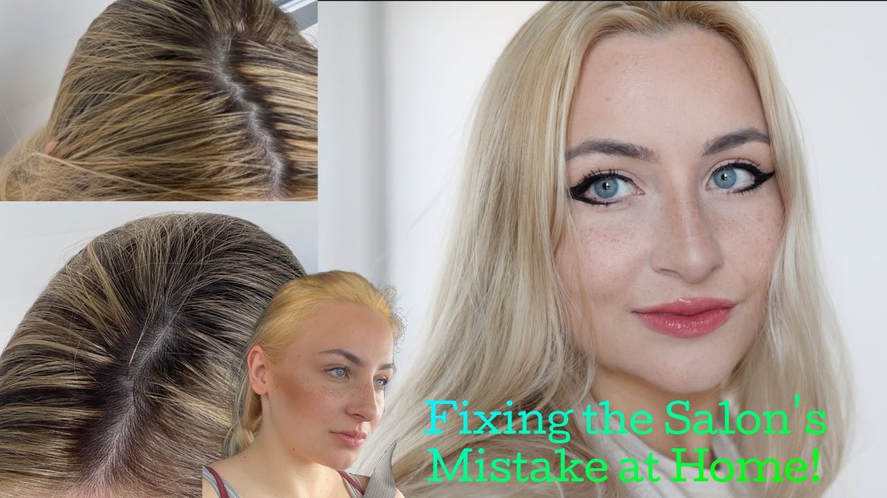 BLEACHING AT HOME: HIGHLIGHTS to ALL OVER PLATINUM BLONDE