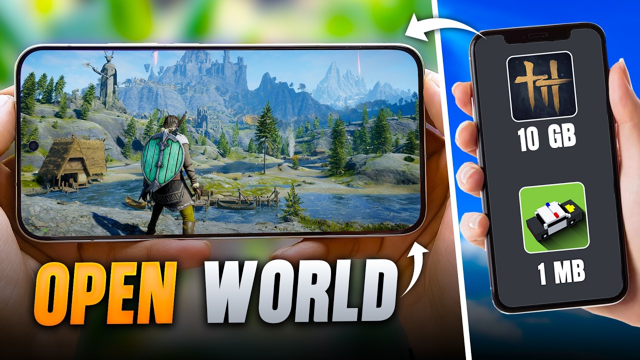 I Tried Every TOP OPEN WORLD Mobile Games - This Game Feels Like PC 😳