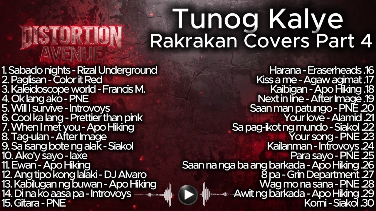 Tunog Kalye | Rakrakan Covers part 4 | Distortion Avenue
