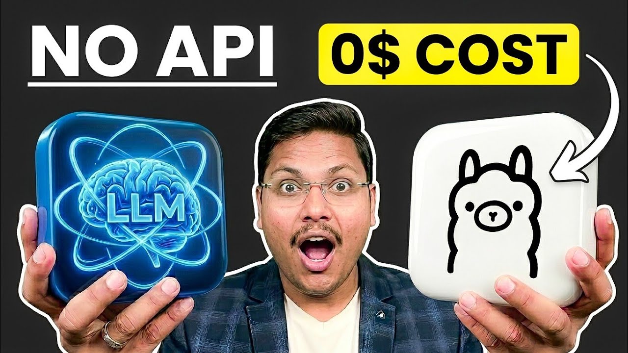 No API 0$ Cost + Ollama = Free Unlimited Coding AI!