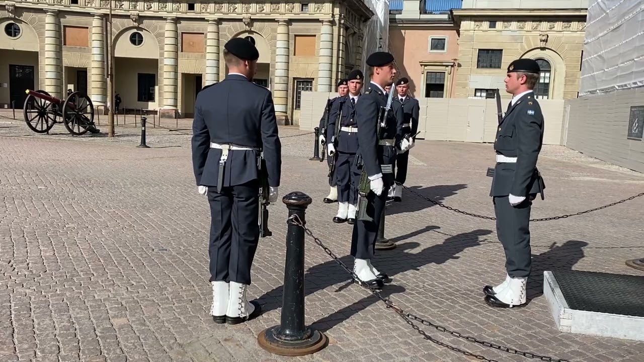 Wachablösung Stockholm Schloss