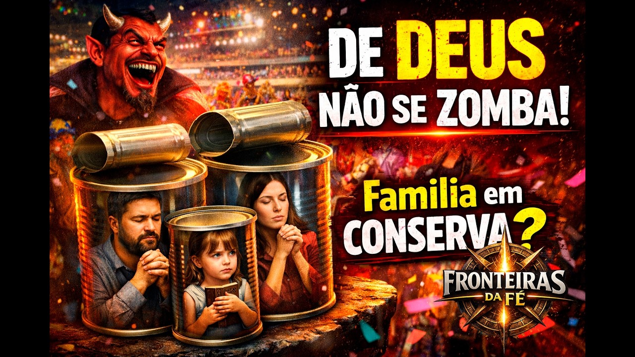 FAMÍLIA CRISTÃ EM LATA? DE DEUS NÃO SE ZOMBA!