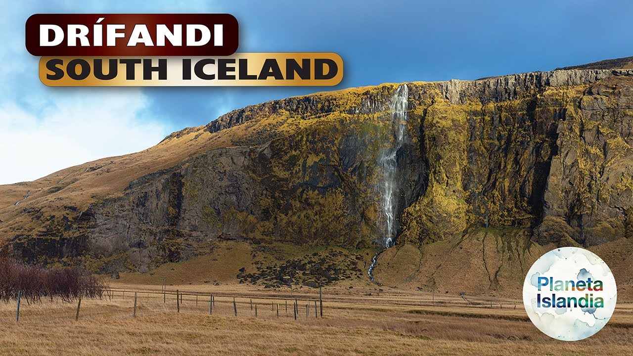 Wodospad Drífandi – tuż obok Seljalandsfoss | Południowa Islandia 4K