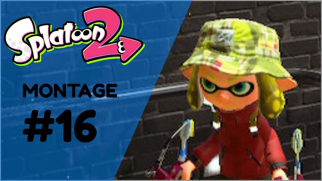 NEW SHELDON'S PICKS WEAPONS AND SKIPPER QUAD!! | Splatoon 2 (Montage #16)