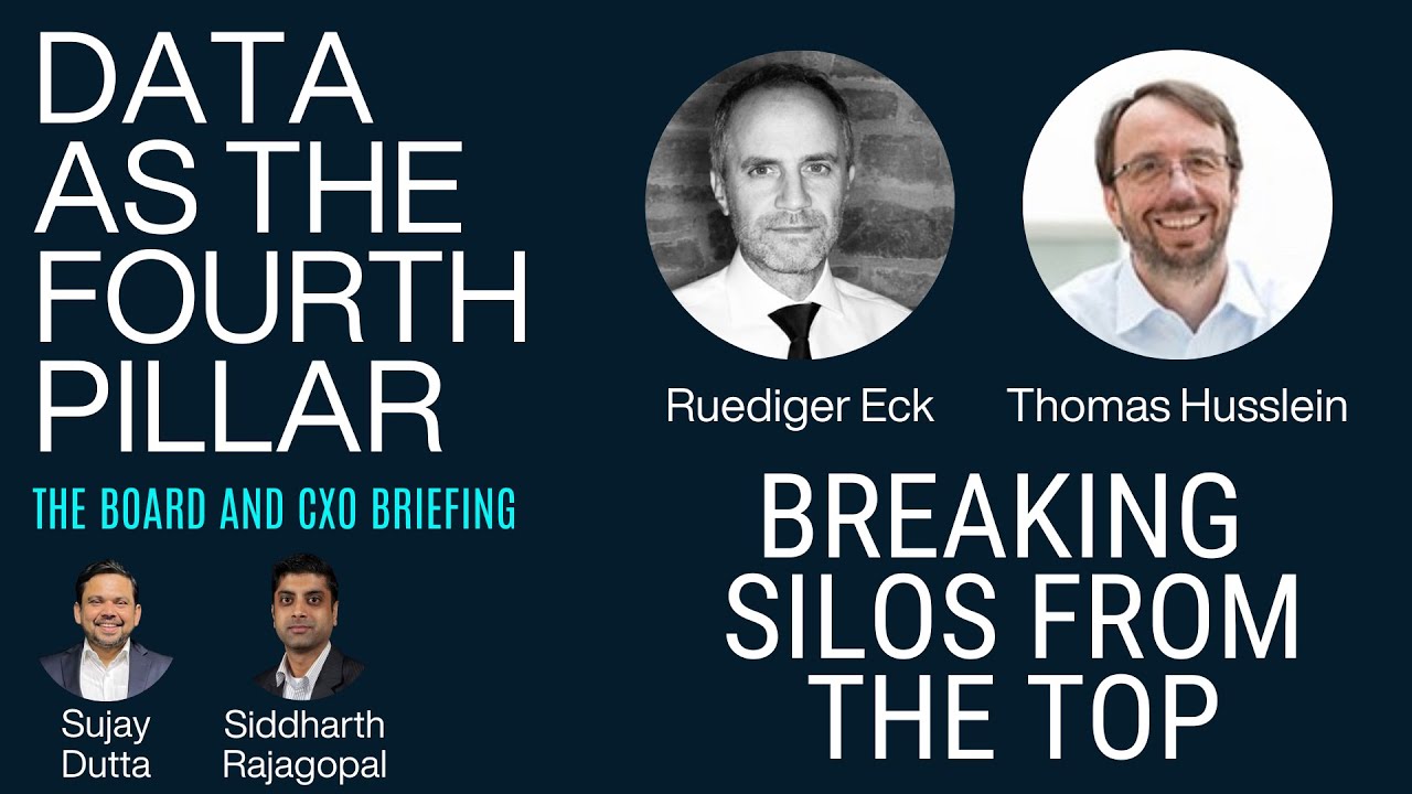 Episode 4 - Breaking the Silos from the Top, with Ruediger Eck and Thomas Husslein