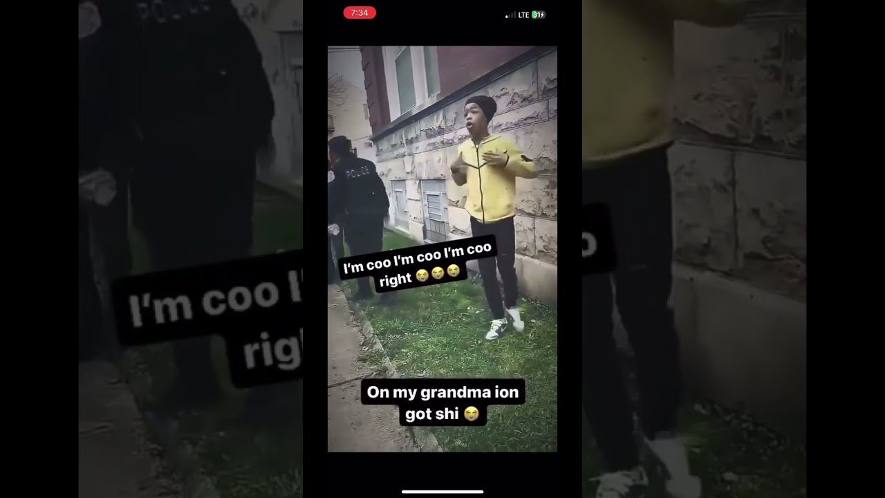 FullyChop And Lil Ksoo Caught By CPD🥷🏽 #chiraqdrill #fullychop#q50wlil50#bloodhoundliljeff