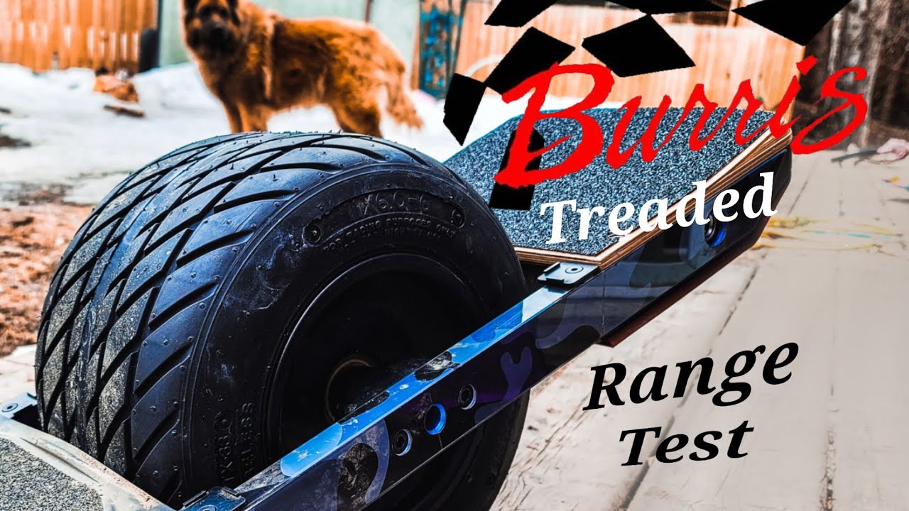 Onewheel XR Burris Treaded Range Test