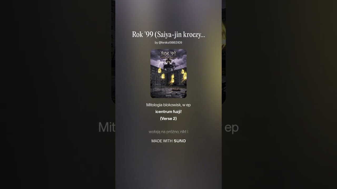 Rok '99 Saiya jin kroczy