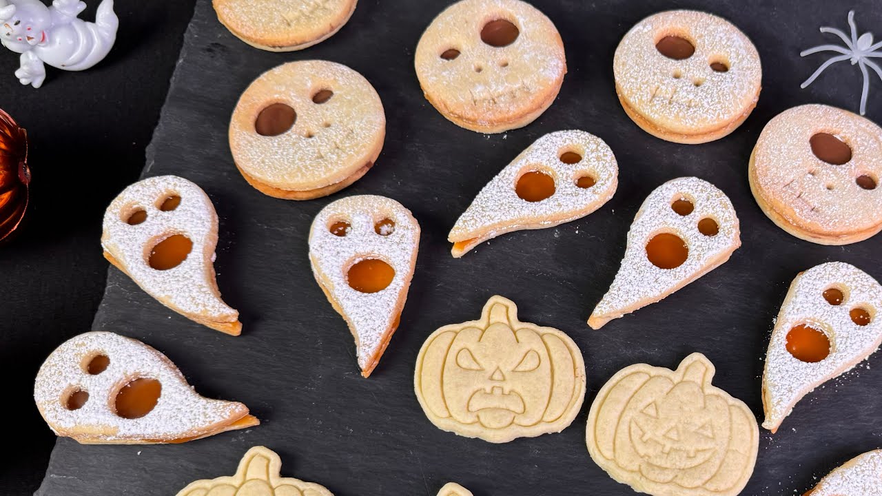 UNICO IMPASTO 3 IDEE Biscotti di Halloween FACILISSIMI! 🎃🎃
