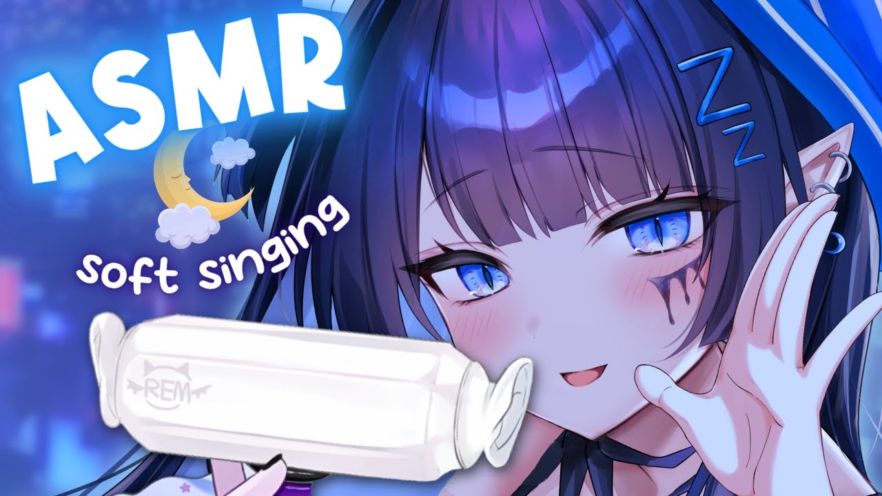 【ASMR】Gentle Singing With My New ASMR Mic 💙 Singing & Humming You To Sleep【Seraph Pro Mic】