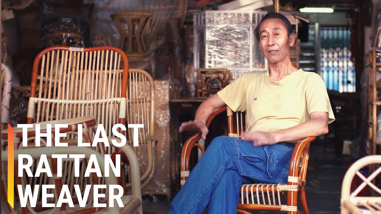 Singapore’s Last Maker of Handwoven Rattan Chairs