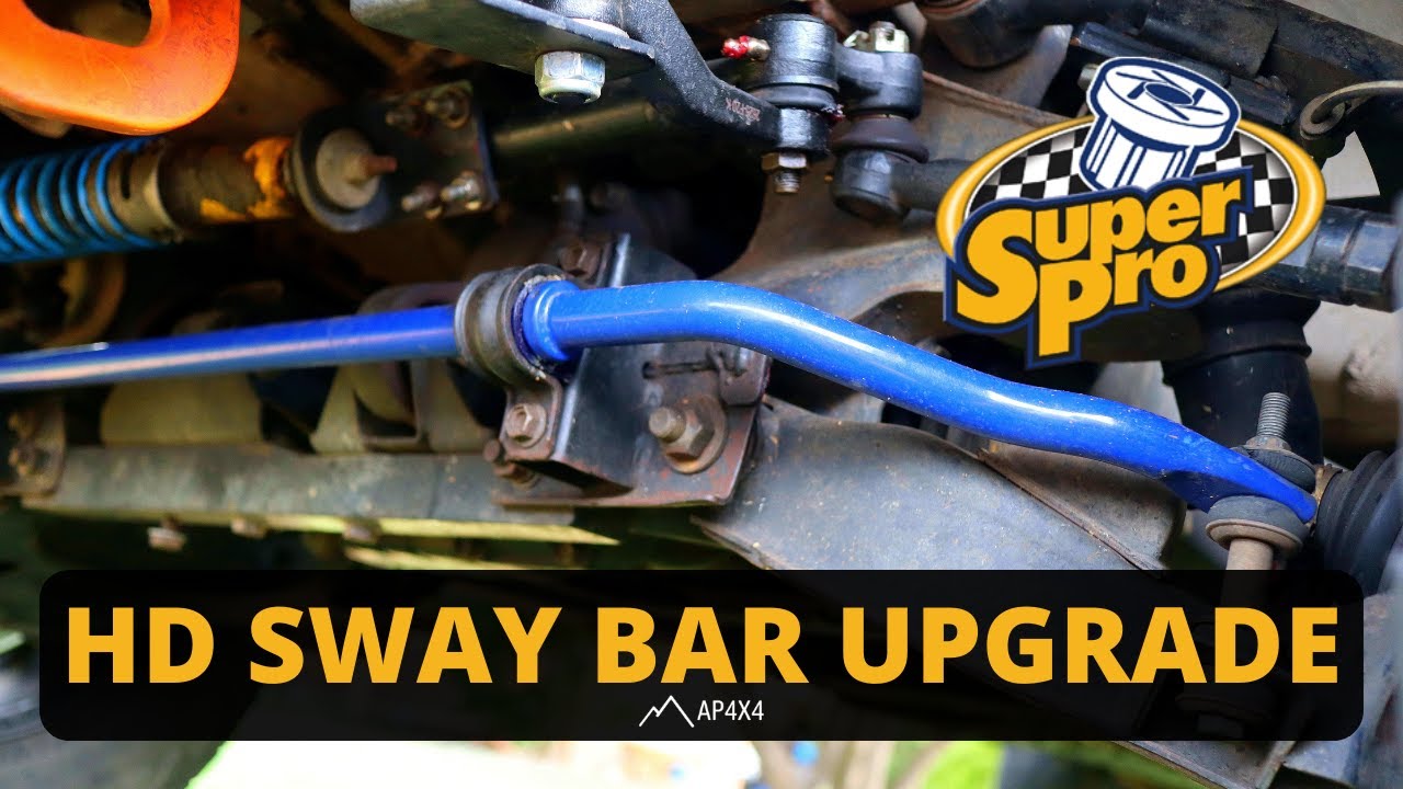 HD Sway Bar Upgrade & Installation // D22 Navara