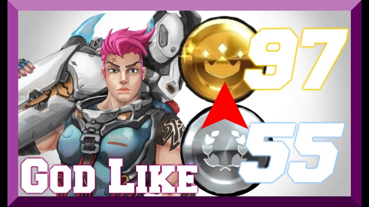 INCREDIBLE Grand Master CARRY w/ Zarya (42 Elims More Than Silver)
