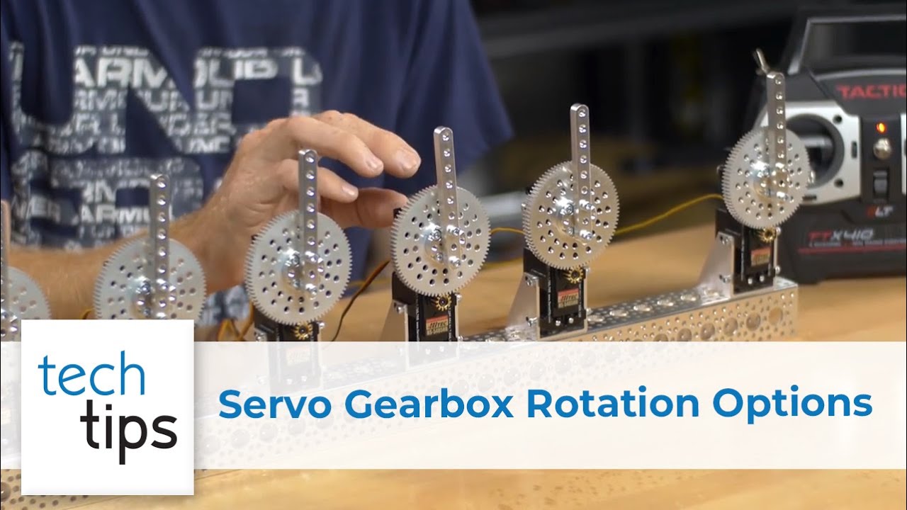 Understanding Servo Gearbox Rotation - With Kyle