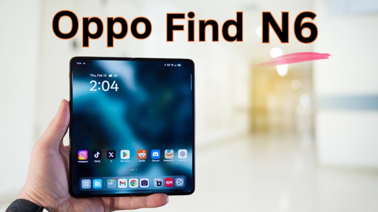 OPPO Find N6 - Samsung Can&rsquo;t Ignore Oppo