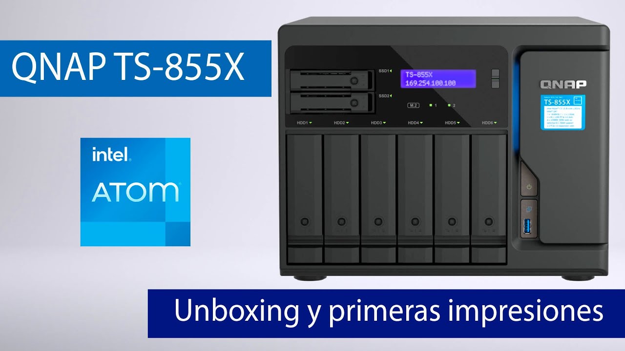 ¡El servidor NAS más versátil para casa y oficina! Conoce el QNAP TS-855X con conectividad 10G