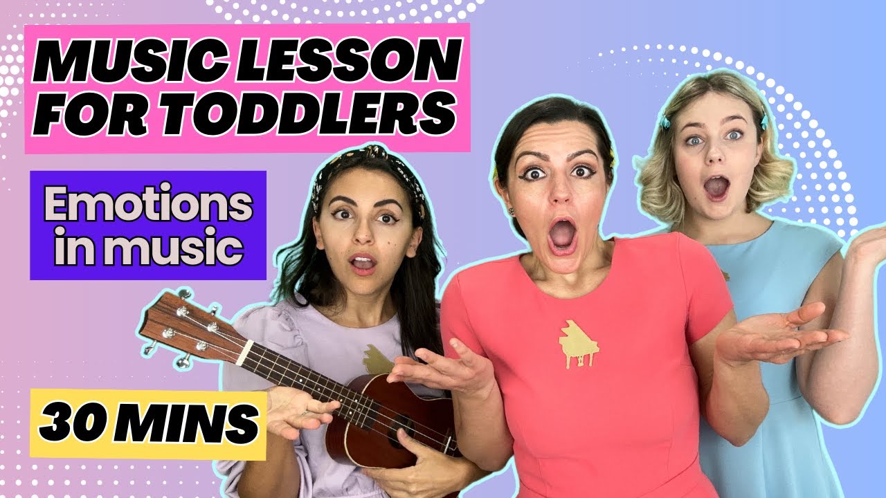 Learning For Toddlers: Music Lesson & Exploring Emotions, Nursery Rhymes, and Movement Kids Songs