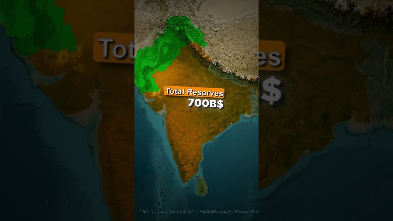 Foreign Reserves of Pakistan and Its Neighbours #facts