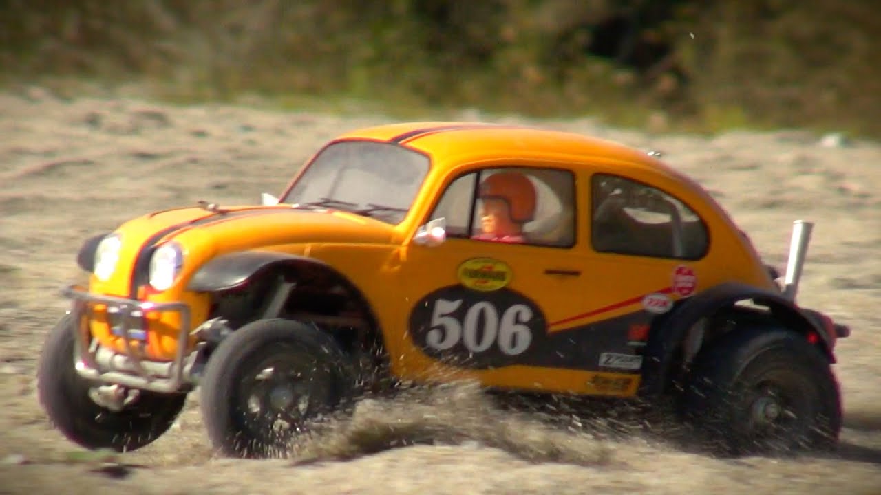 Tamiya SAND SCORCHER in slow motion