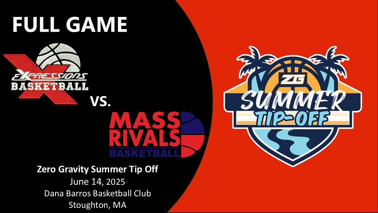 ZERO GRAVITY Summer Tip-Off | EXPRESSIONS ELITE 2028 VS MASS RIVALS 16U 3SSB | June 14, 2025 | 4K