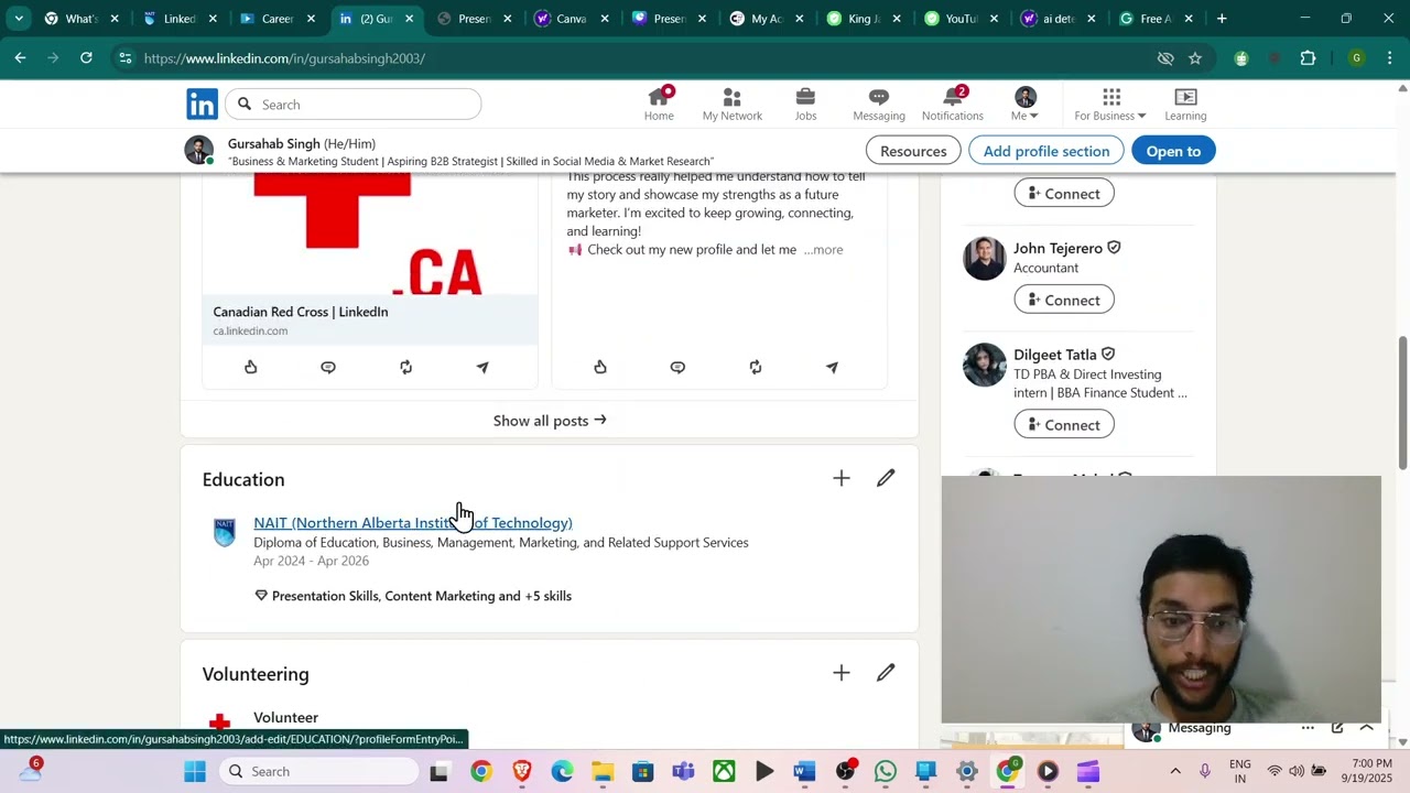 LinkedIn Profile Enhancement